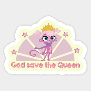 God save the Queen Sticker